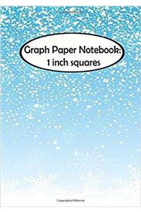 Snowflakes Graph Paper Notebook
