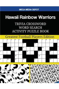Hawaii Rainbow Warriors Trivia Crossword Word Search Activity Puzzle Book
