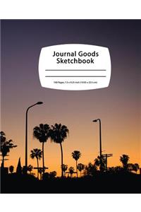 Journal Goods Sketchbook - Los Angeles Night