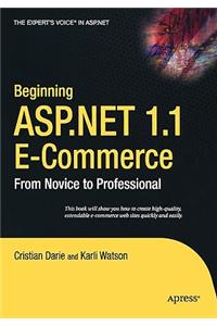 Beginning ASP.NET 1.1 E-Commerce