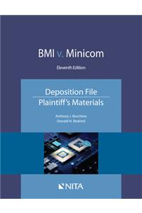 BMI v. Minicom Deposition File, Plaintiff's Materials