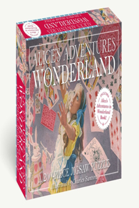 Alice's Adventures in Wonderland: 200-Piece Jigsaw Puzzle & Book