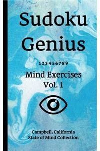 Sudoku Genius Mind Exercises Volume 1