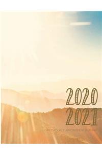Daily Planner 2020-2021 God 15 Months Gratitude Hourly Appointment Calendar