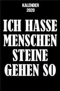 Ich Hasse Menschen Kalender 2020