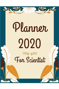Planner 2020 for Scientist