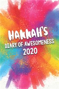 Hannah's Diary of Awesomeness 2020
