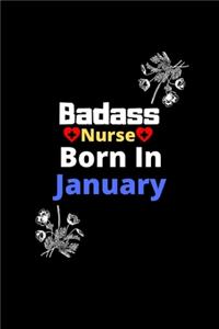 Badass Nurse Are Born In January