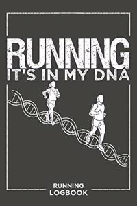 Running it's In My DNA Running Log Book