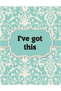 I've Got this, Notebook
