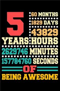 5 Years Of Being Awesome