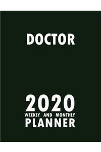 Doctor 2020 Weekly and Monthly Planner