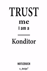 Notizbuch für Konditoren