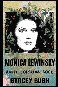 Monica Lewinsky Adult Coloring Book