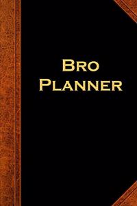 2020 Weekly Planner For Men Bro Planner For Men Vintage Style 134 Pages
