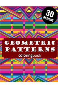 30 Designs Geometric Patterns Coloringbook