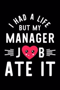 I Had A Life But My Manager Job Ate It