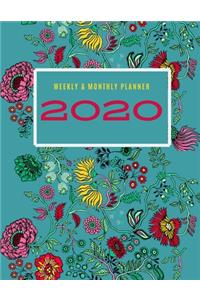 2020 Weekly & Monthly Planner