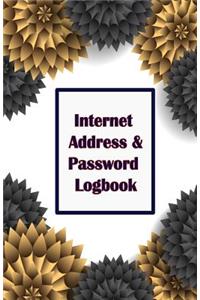 Internet Address & Password Logbook