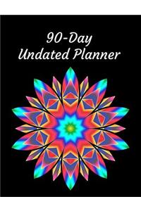 90-Day Undated Planner