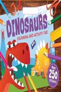 Dinosaurs Colouring Pad A3