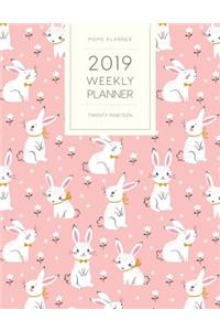 2019 Weekly Planner Twenty Nineteen