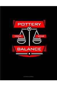 Pottery Yoga Wine Balance