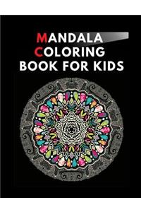 Mandala Coloring Book for Kids