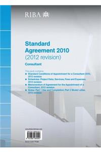 RIBA Standard Agreement 2010 (2012 Revision): Consultant