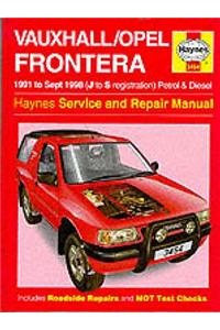 Vauxhall Frontera Service and Repair Manual