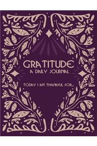 Gratitude A daily Journal