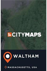 City Maps Waltham Massachusetts, USA
