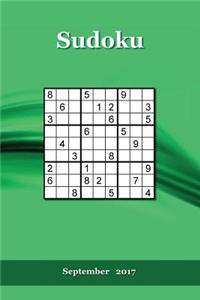 Sudoku: September 2017