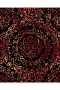 Journal Notebook Flower Mandala Pattern 7