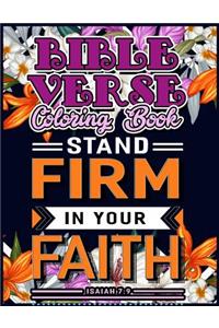 Bible Verse Coloring Book: A Christian Coloring Book: Inspirational Bible Verse Quotes to Doodle and Colour (Lettering Design & Calligraphy to Live By, Prayer, Praise, Thanks, Relaxation & Stress Relief, Good Vibes Coloring Books for Kids, Boys, Gi