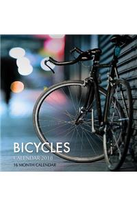Bicycles Calendar 2018