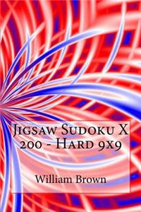 Jigsaw Sudoku X 200 - Hard 9x9