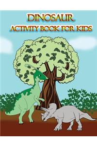 Dinosaur Activity Book for Kids