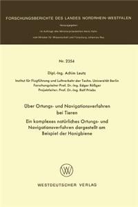 Über Ortungs- Und Navigationsverfahren Bei Tieren
