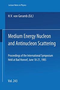 Medium Energy Nucleon and Antinucleon Scattering