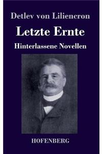 Letzte Ernte