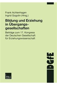 Bildung Und Erziehung in Übergangsgesellschaften