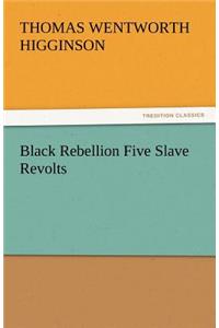 Black Rebellion Five Slave Revolts