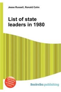 List of State Leaders in 1980