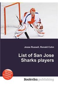 List of San Jose Sharks Players