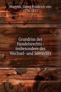 Grundriss des Handelsrechts
