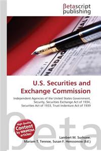 U.S. Securities and Exchange Commission