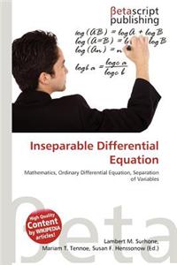 Inseparable Differential Equation