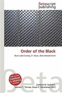 Order of the Black