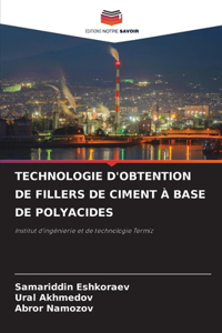 Technologie d'Obtention de Fillers de Ciment À Base de Polyacides